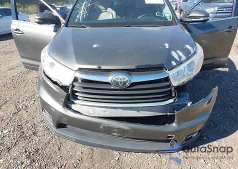 2015 Toyota Highlander Limited V6 from USA, damaged, VIN 5TDDKRFH7FS198479